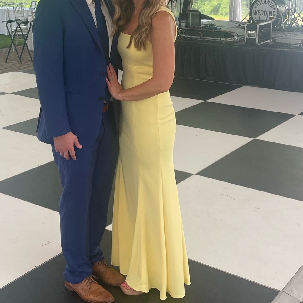 Elegant Yellow Gown